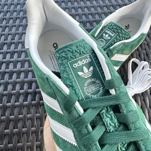 Adidas Gazelle Indoor Collegiate Green Gum Men's Athletic Shoes JI2062 Size 9